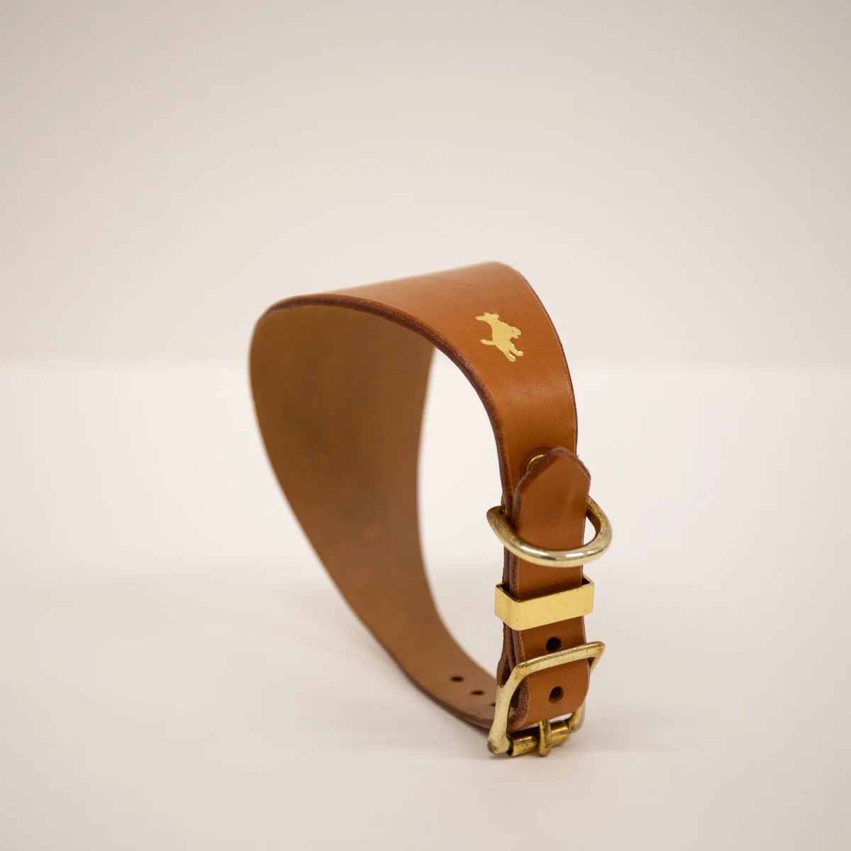 Storeys and Tails Leather Hound Collar
