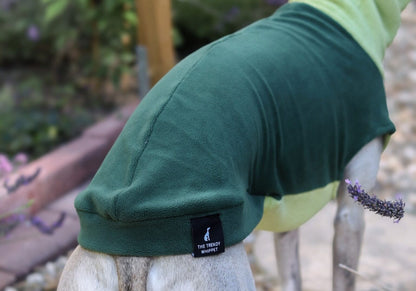 The Trendy Whippet Two-Tone Fleece Vest