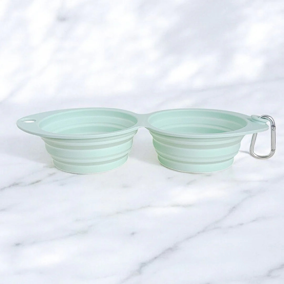 Wyld Cub’s Dual Collapsible Travel Dog Bowls
