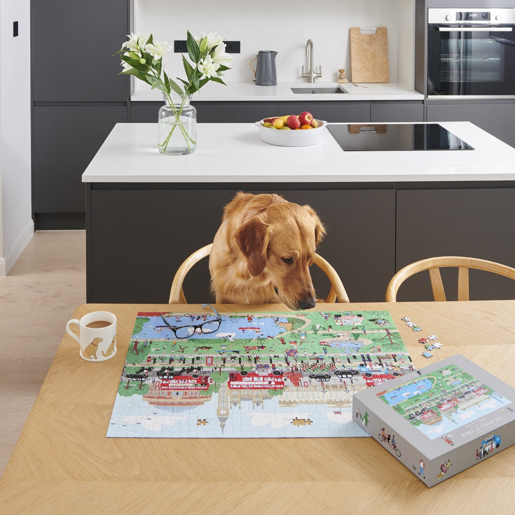 Sweet William Dog Walkers of London Puzzle
