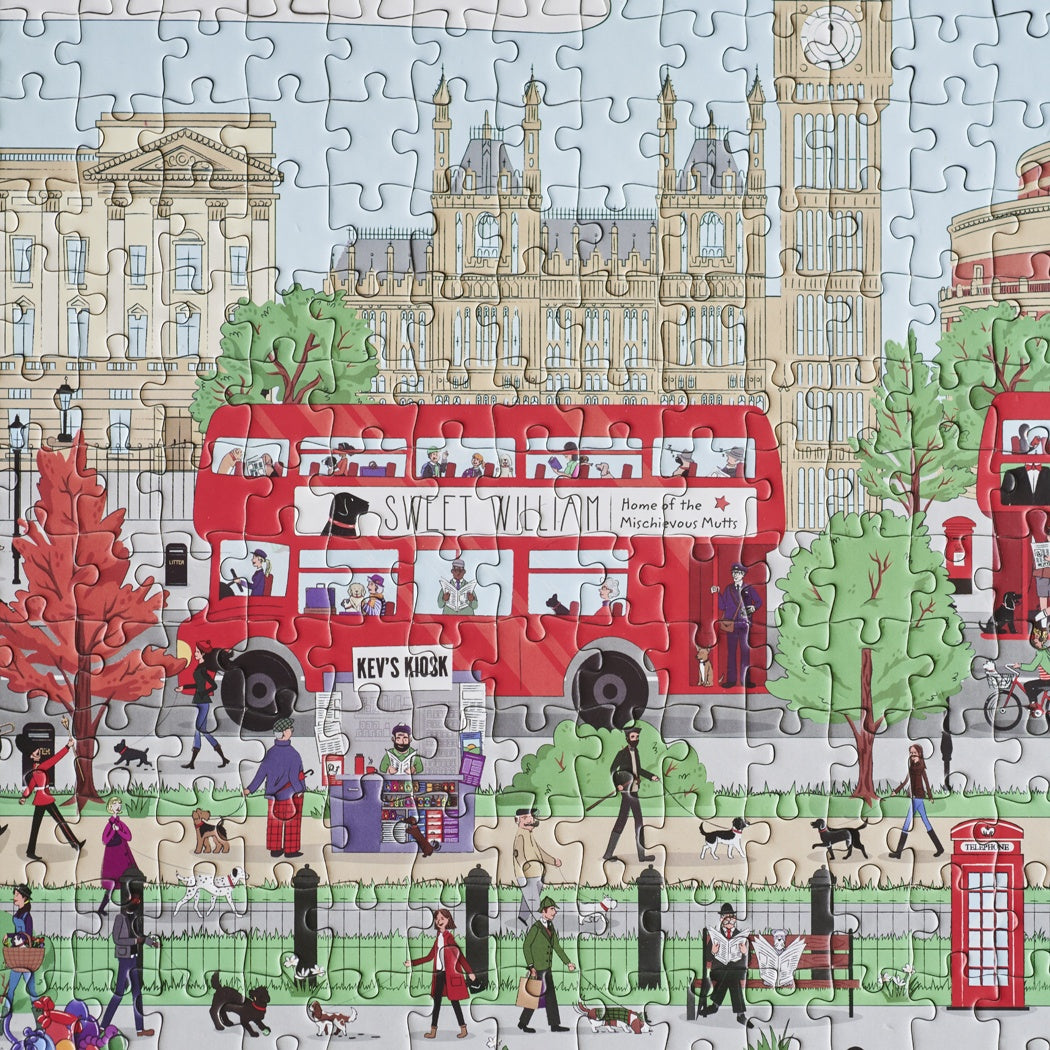 Sweet William Dog Walkers of London Puzzle