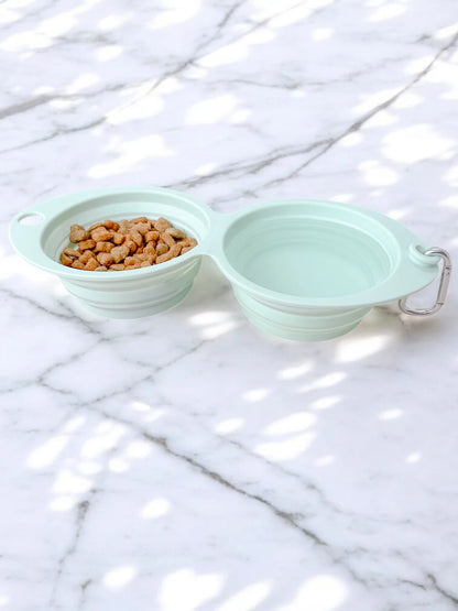 Wyld Cub’s Dual Collapsible Travel Dog Bowls