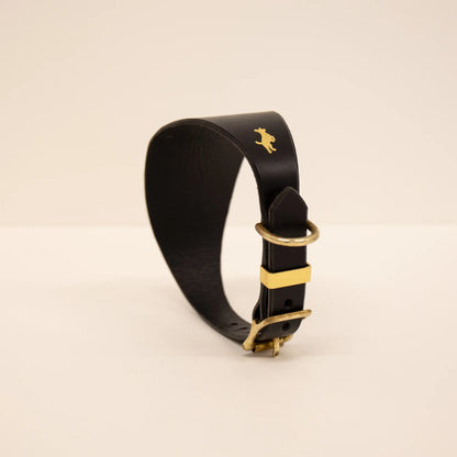 Storeys and Tails Leather Hound Collar