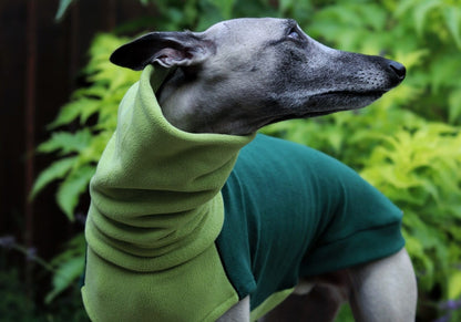 The Trendy Whippet Two-Tone Fleece Vest