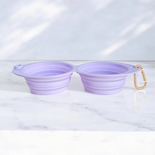 Wyld Cub’s Dual Collapsible Travel Dog Bowls