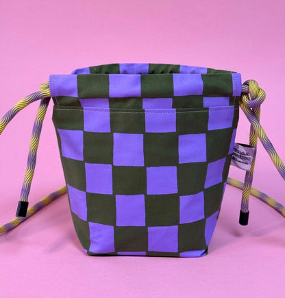Yolla Studio Cross Body Drawstring Bag