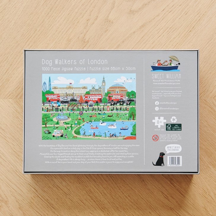 Sweet William Dog Walkers of London Puzzle