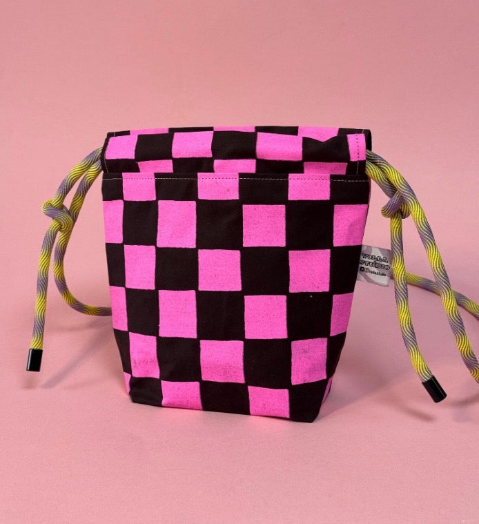 Yolla Studio Cross Body Drawstring Bag