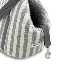 Mutts and Hounds Flint Stripes Dog Carrier