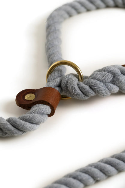 Storeys & Tails Rope Lead, Pebble