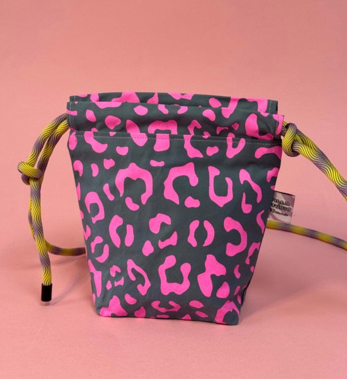 Yolla Studio Cross Body Drawstring Bag