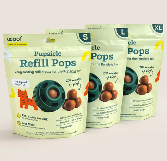 Woof Pupsicle Toy Refill Pops