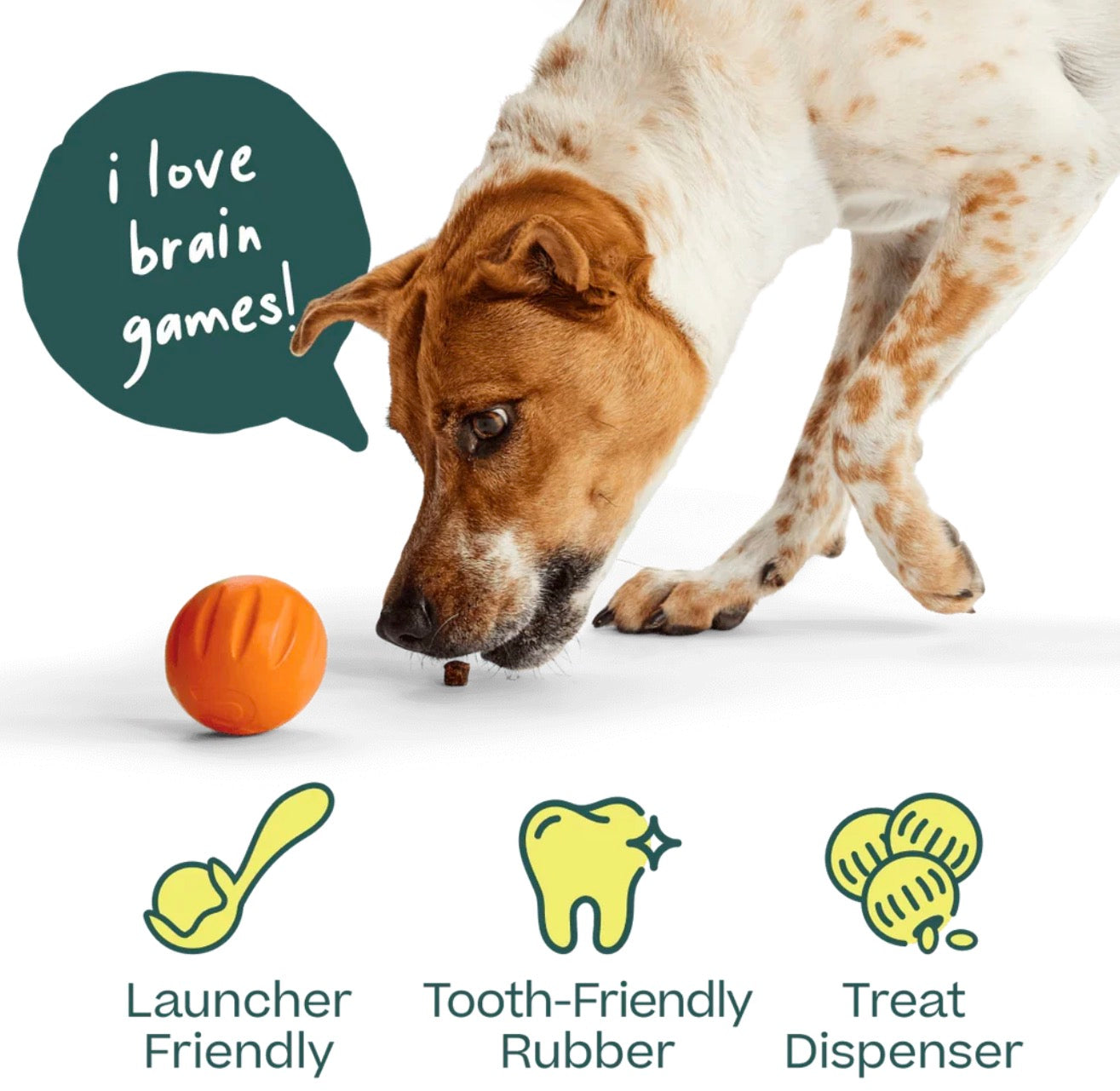 Woof 3 Pack Flyball 2-in-1 Ball & Puzzle Toy