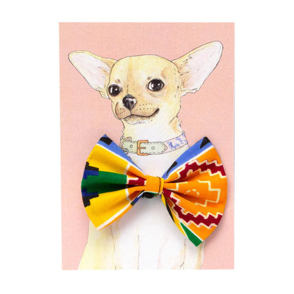 Hiro and Wolf Kente Bow Tie