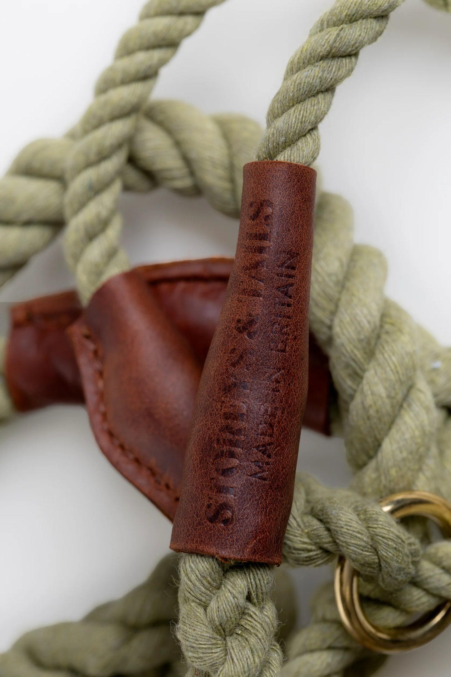 Storeys & Tails Rope Lead, Pistachio