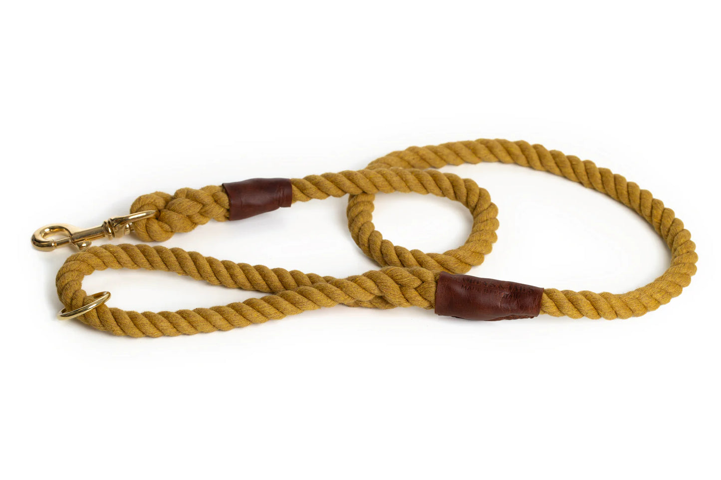 Storeys & Tails Rope Lead, Mustard