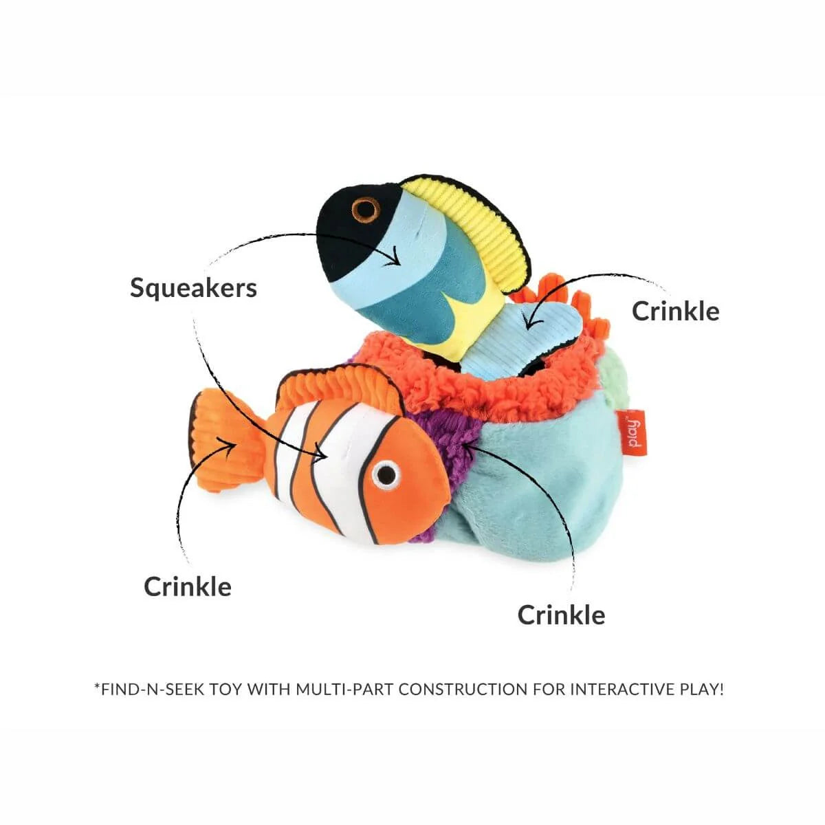 P.L.A.Y Ocean Buddies Reef Retreat Burrow Toy