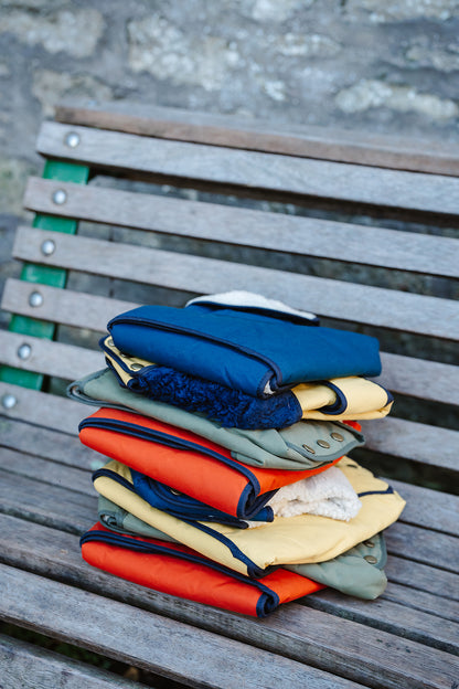 Winston James Woof Dark Petrol Blue Winter Jacket