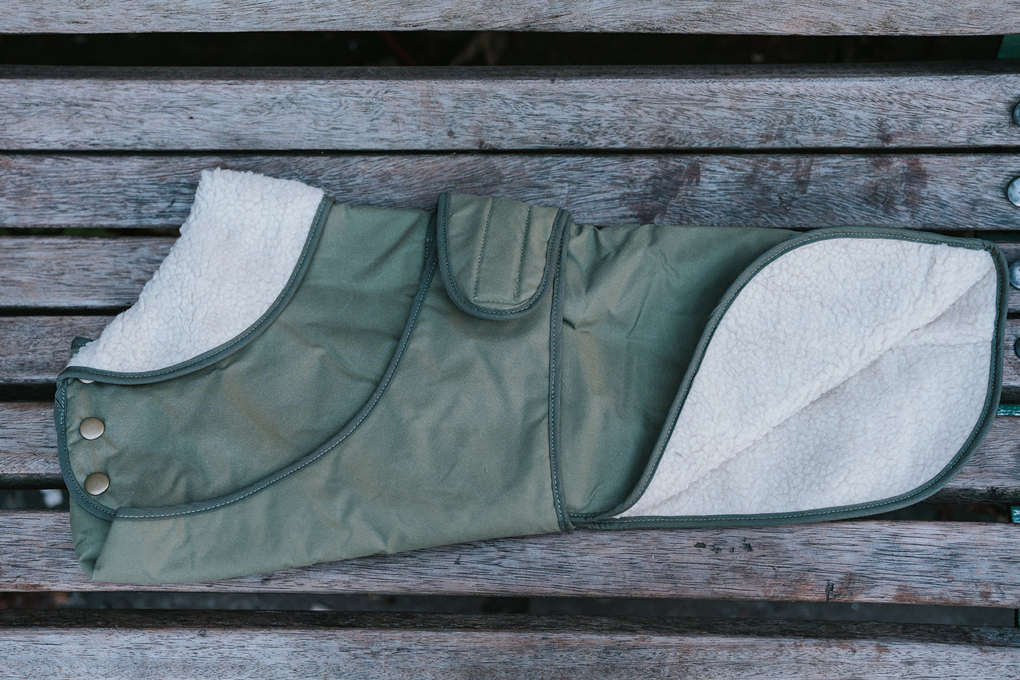 Winston James Woof Olive Green Winter Jacket