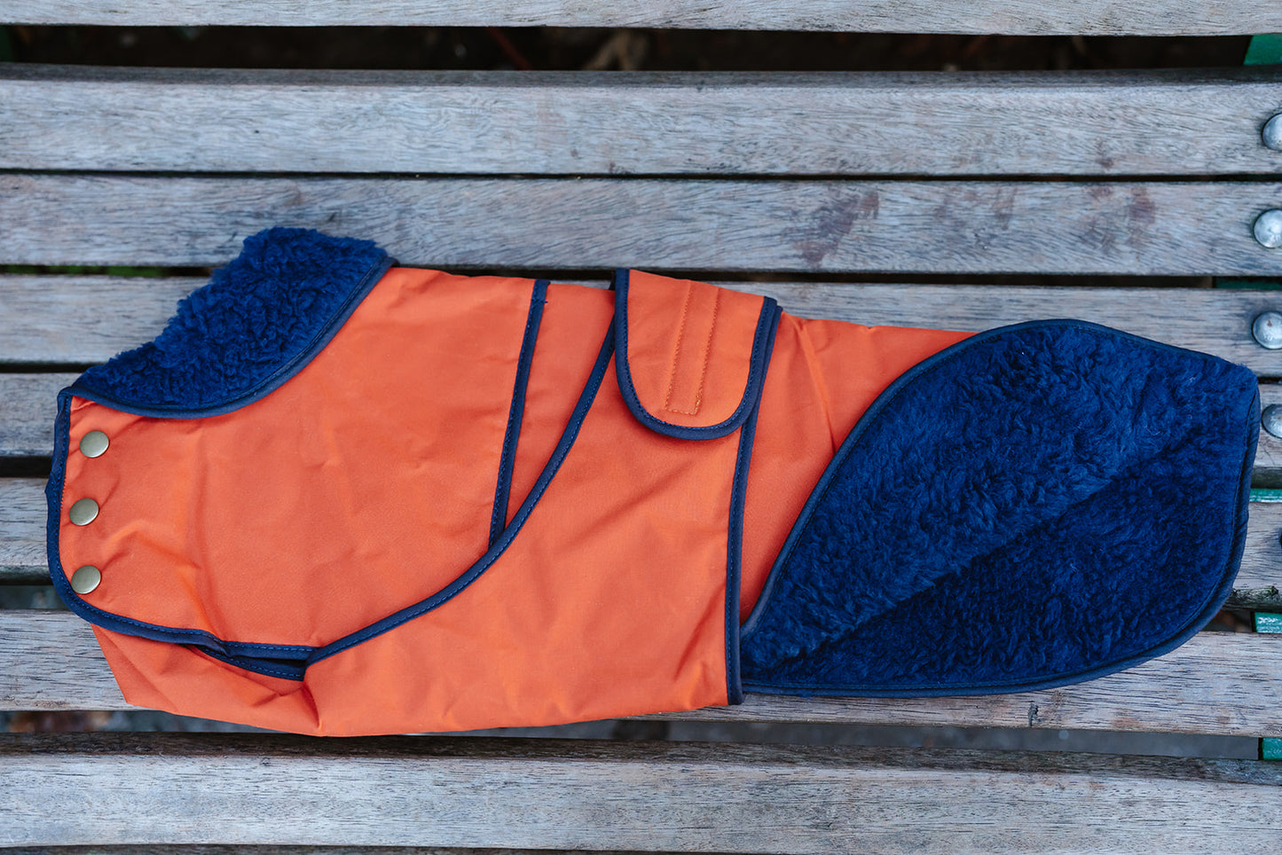 Winston James Woof Blood Orange Winter Jacket