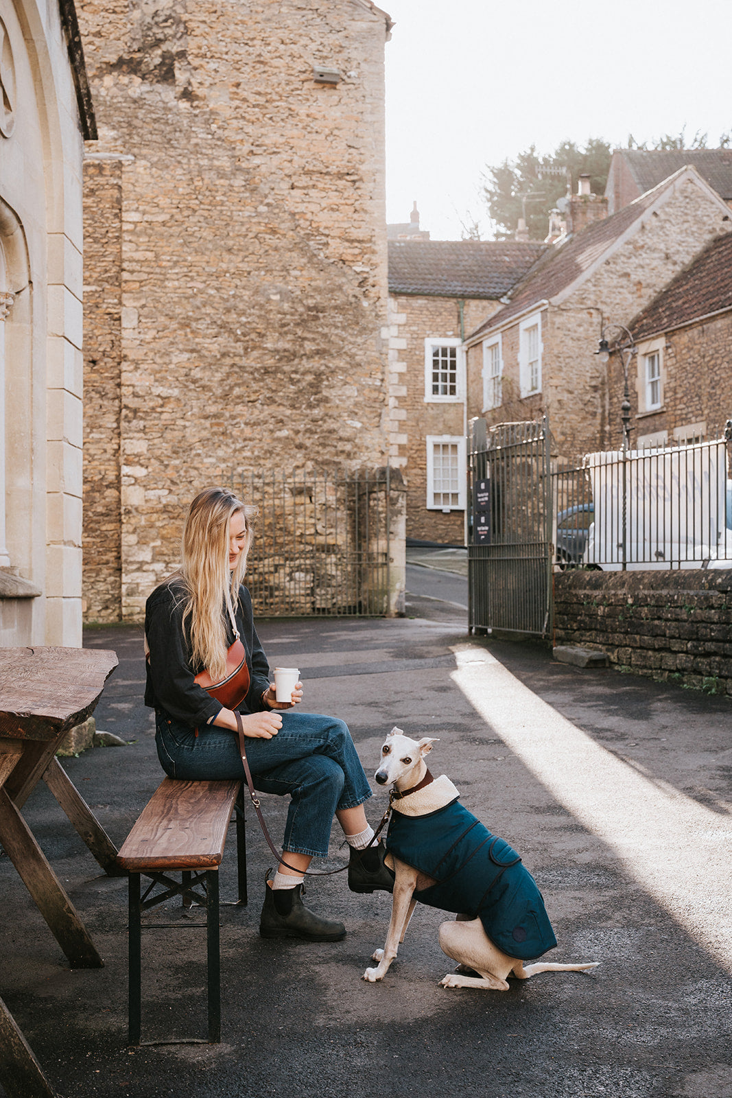 Winston James Woof Dark Petrol Blue Winter Jacket