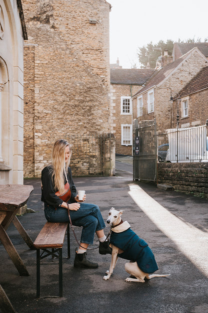 Winston James Woof Dark Petrol Blue Winter Jacket