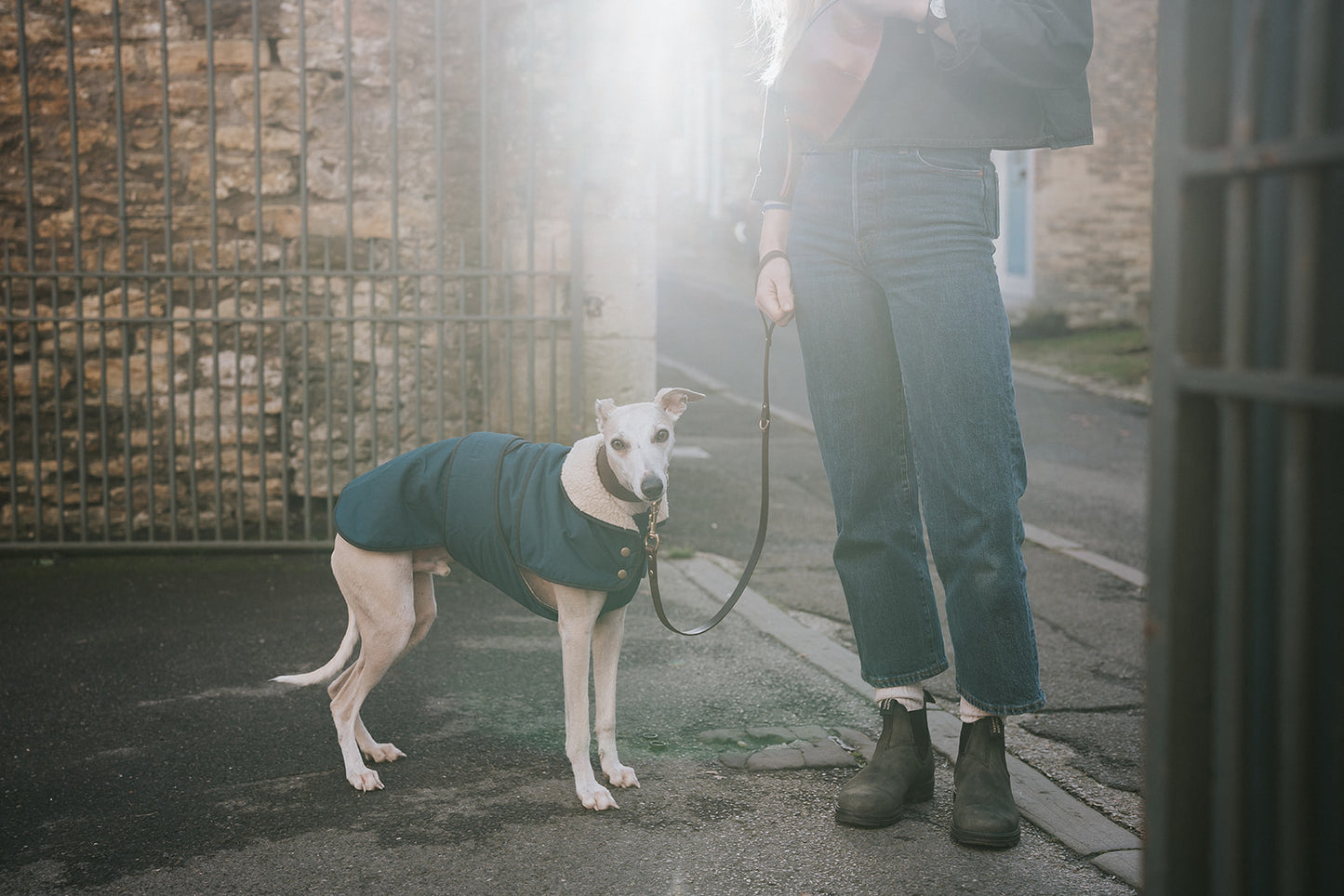 Winston James Woof Dark Petrol Blue Winter Jacket