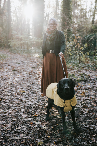 Winston James Woof Sunshine Yellow Winter Jacket