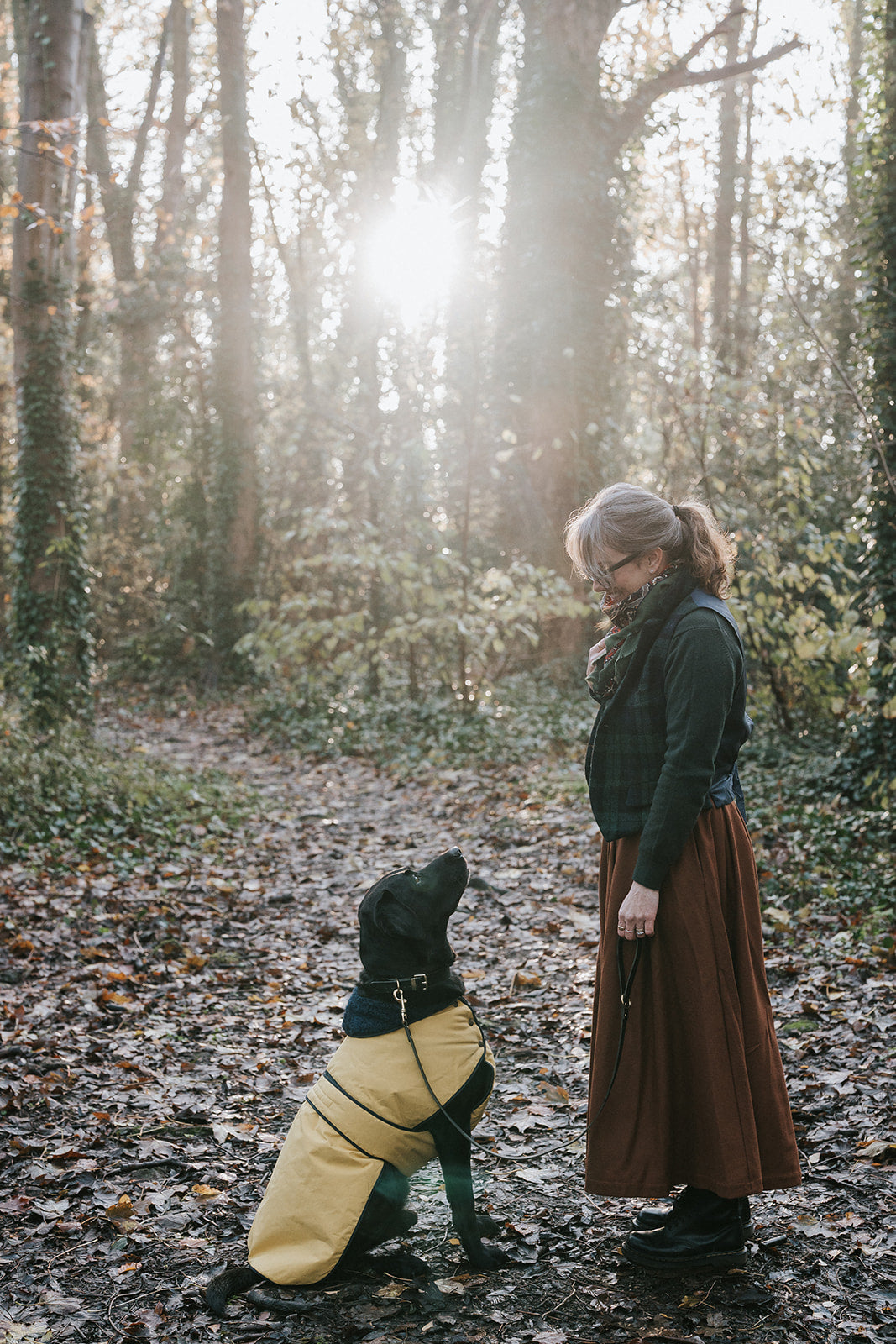 Winston James Woof Sunshine Yellow Winter Jacket