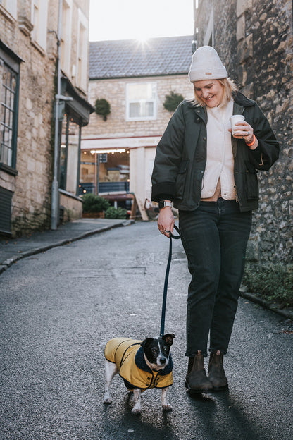 Winston James Woof Sunshine Yellow Winter Jacket