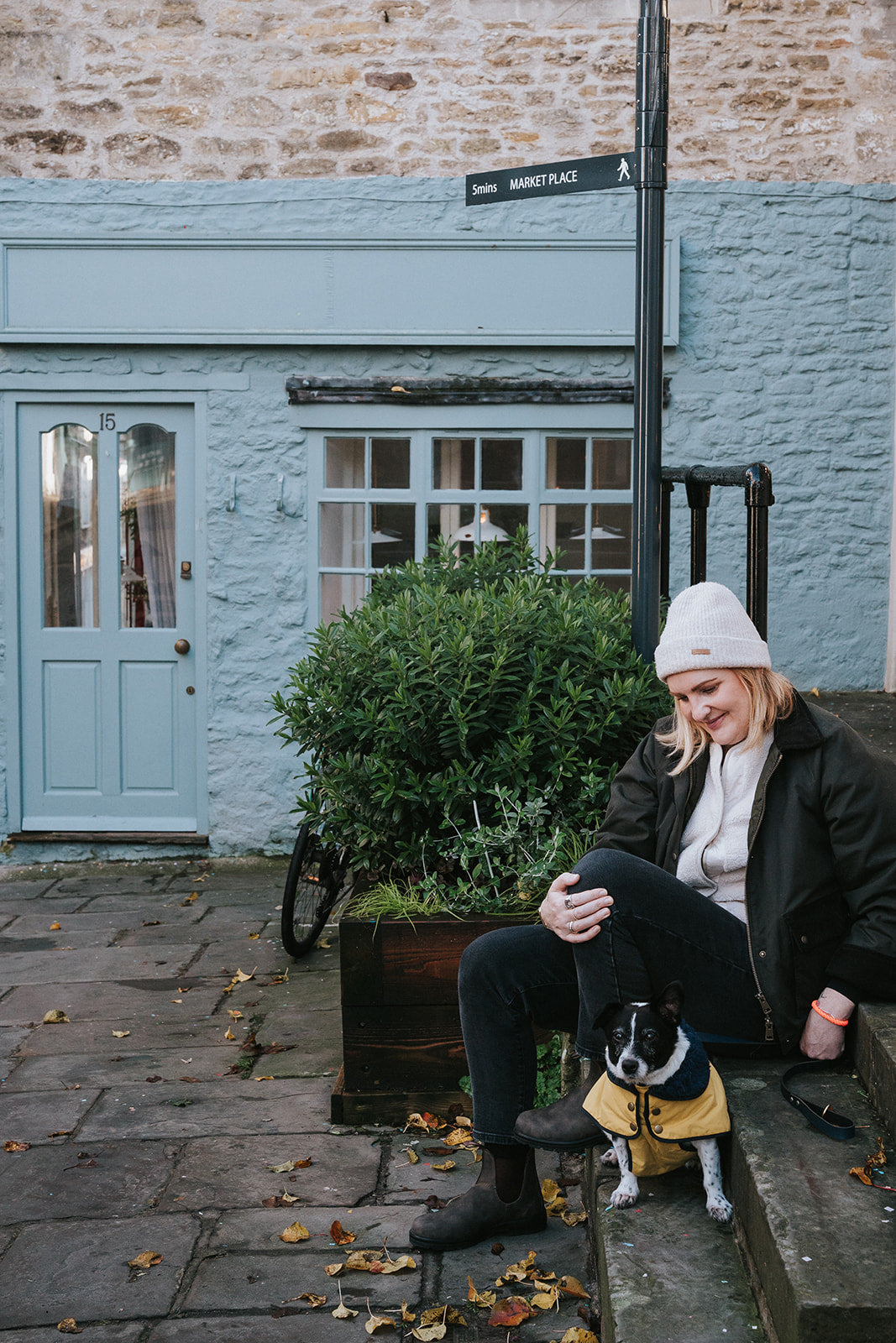 Winston James Woof Sunshine Yellow Winter Jacket