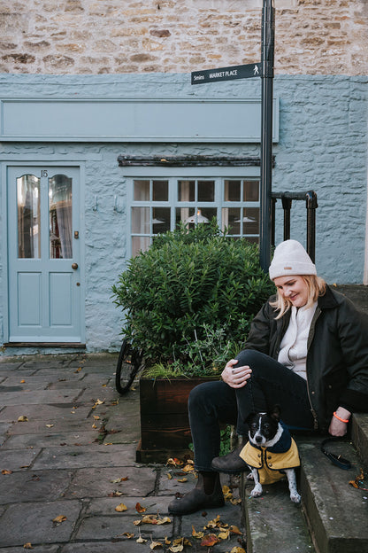 Winston James Woof Sunshine Yellow Winter Jacket