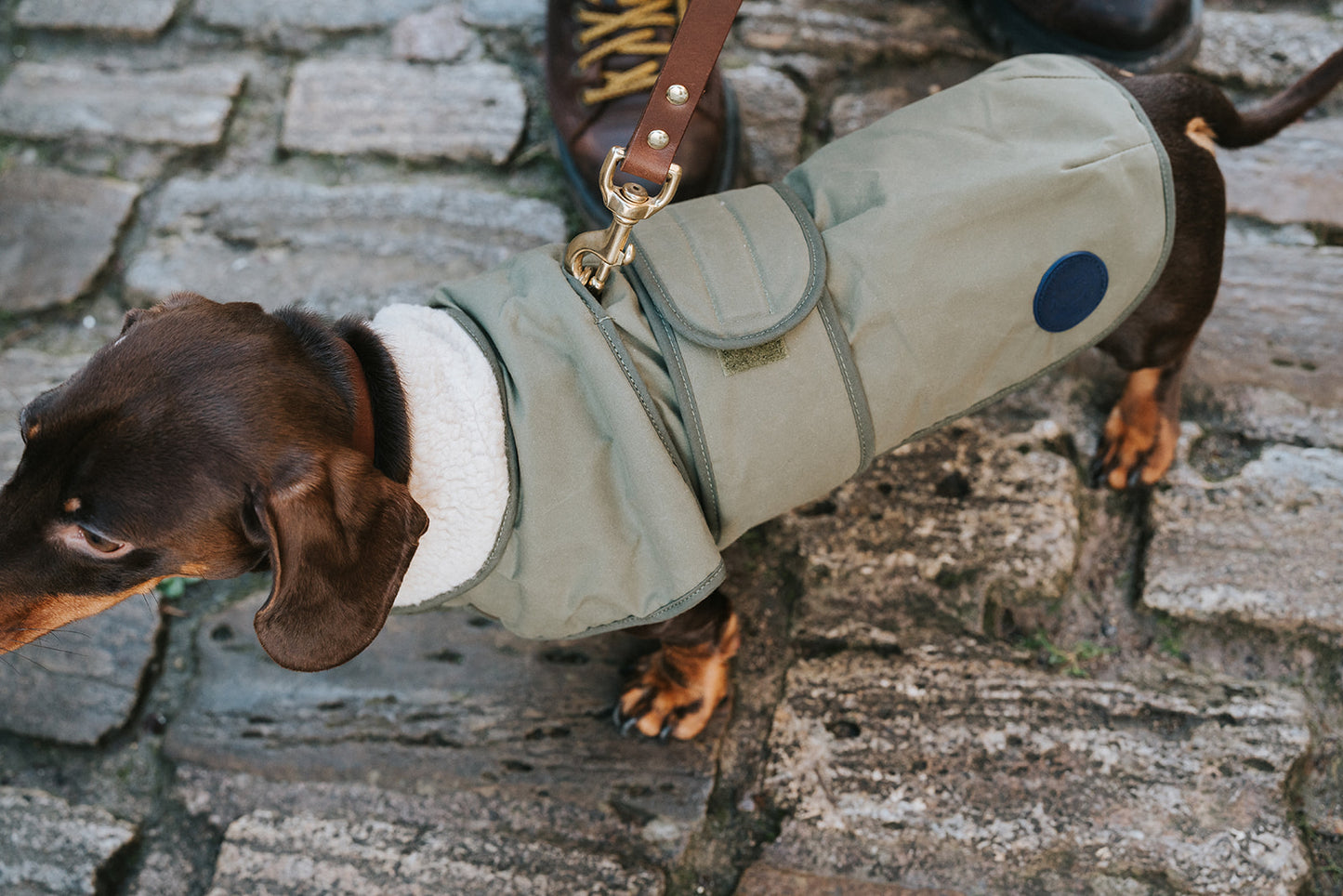 Winston James Woof Olive Green Winter Jacket