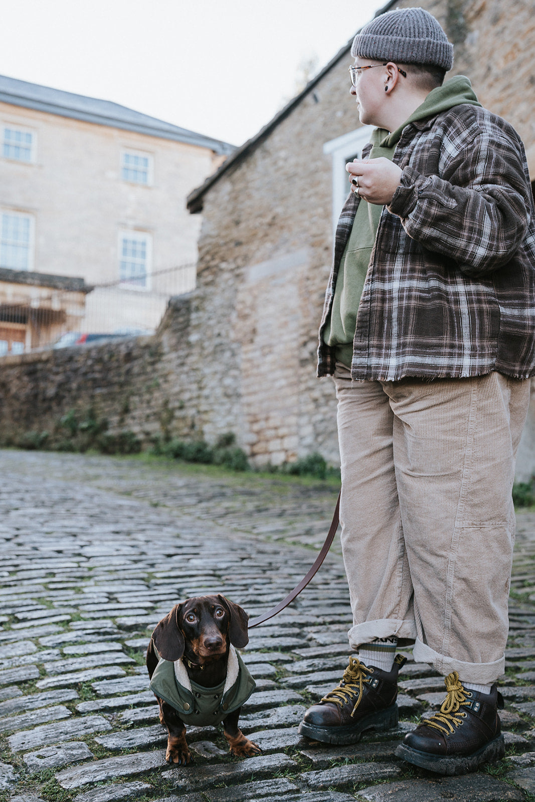 Winston James Woof Olive Green Winter Jacket