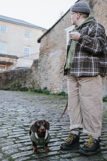 Winston James Woof Olive Green Winter Jacket