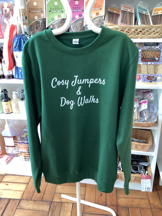 ‘Cosy Jumpers and Dog Walks’ Sweatshirt