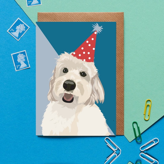 Parker the Cockapoo Greetings Card