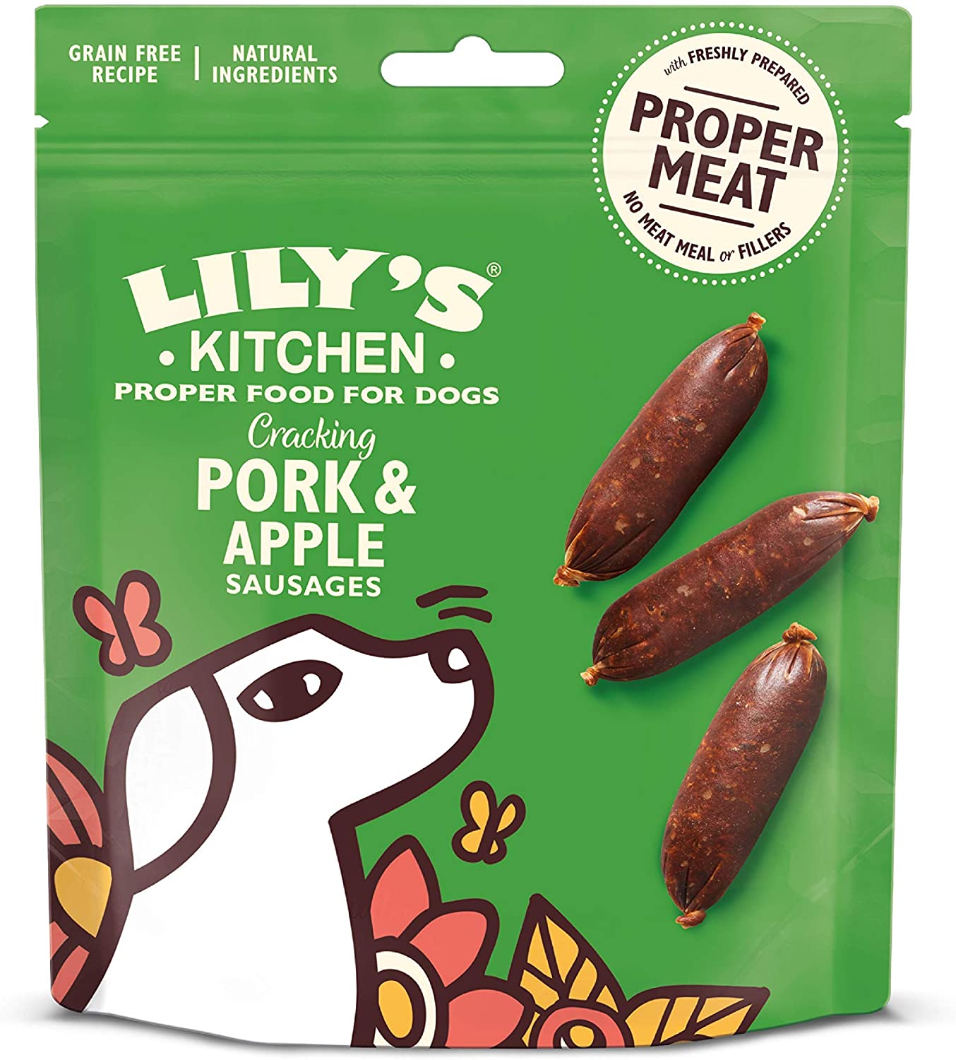 Lily's Kitchen Pork and Apple Sausages