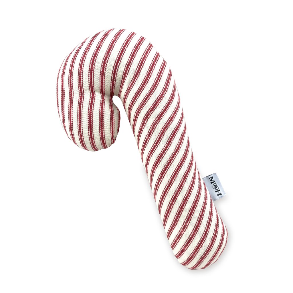 Mutts and Hounds Christmas Squeaky Candy Cane