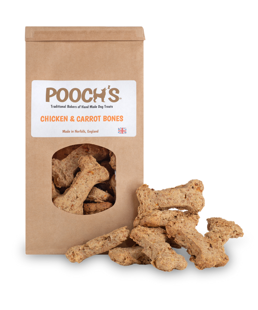 Pooch's Chicken and Carrot Bones