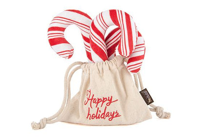 P.L.A.Y Christmas Candy Canes Plush Toy