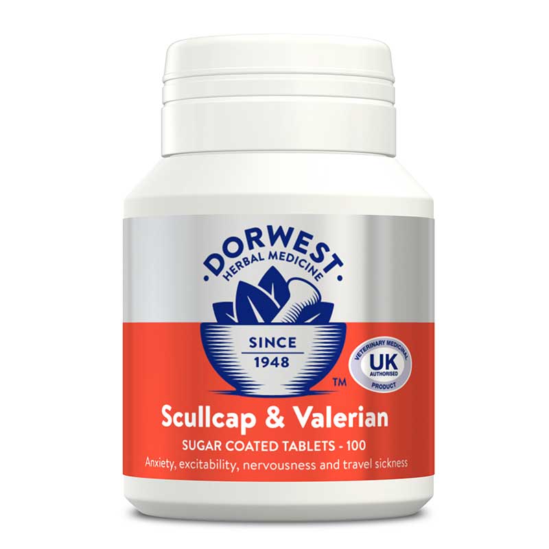 Dorwest Scullcap and Valerian Tablets