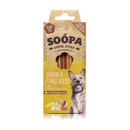 Soopa Dental Sticks Peanut Butter and Banana