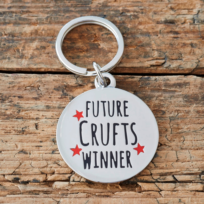 Sweet William Designs 'Future Crufts Winner' Dog Tag