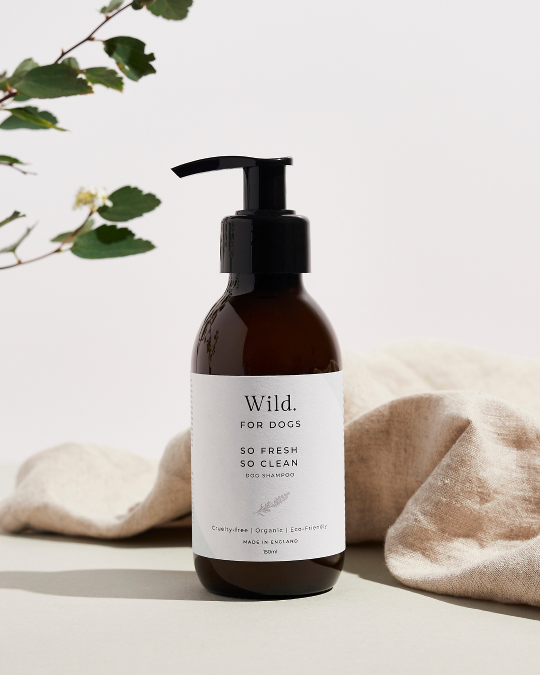 Wild for Dogs So Fresh So Clean Organic Dog Shampoo