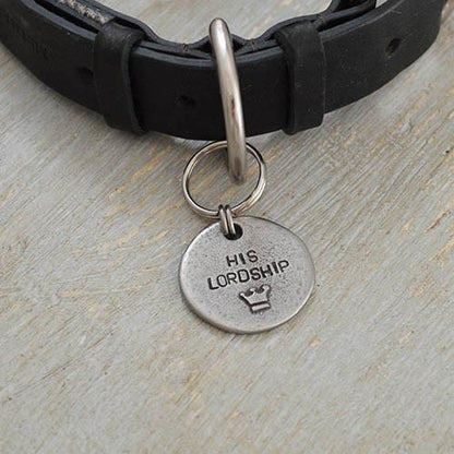 Mutts and Hounds His Lordship Pewter Dog Tag