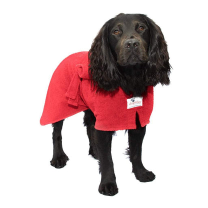 Dogrobes Red Drying Robe