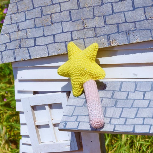 Hiro and Wolf Magic Wand Squeaky Toy